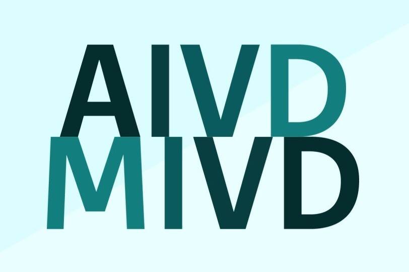 Logo AIVD en MIVD.