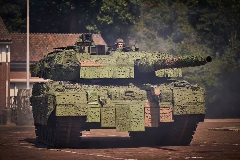 Een Leopard 2A7.