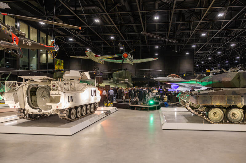 In het Nationaal Militair Museum.